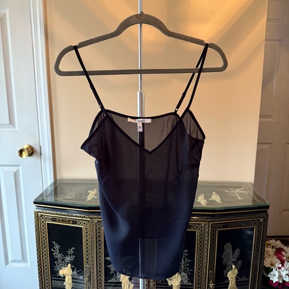 Derek Lam Tops - Sheer Black Camisole Top